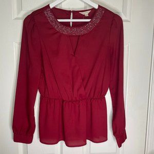 Adiva Long Sleeve Blouse